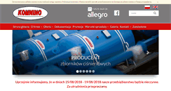 Desktop Screenshot of komnino.com.pl